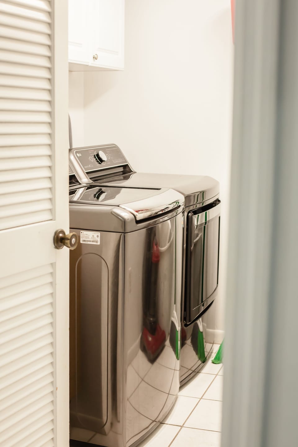 New washer and dryer