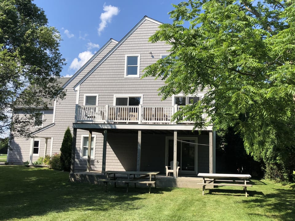 View from side yard