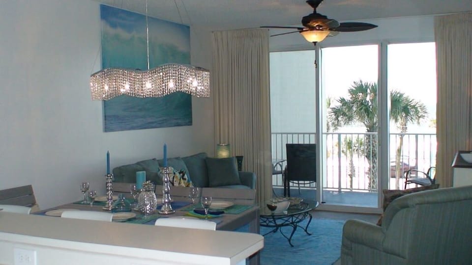 A large, spacious living area for the entire family to enjoy.