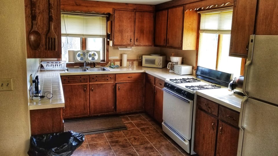Upstairs kitchen