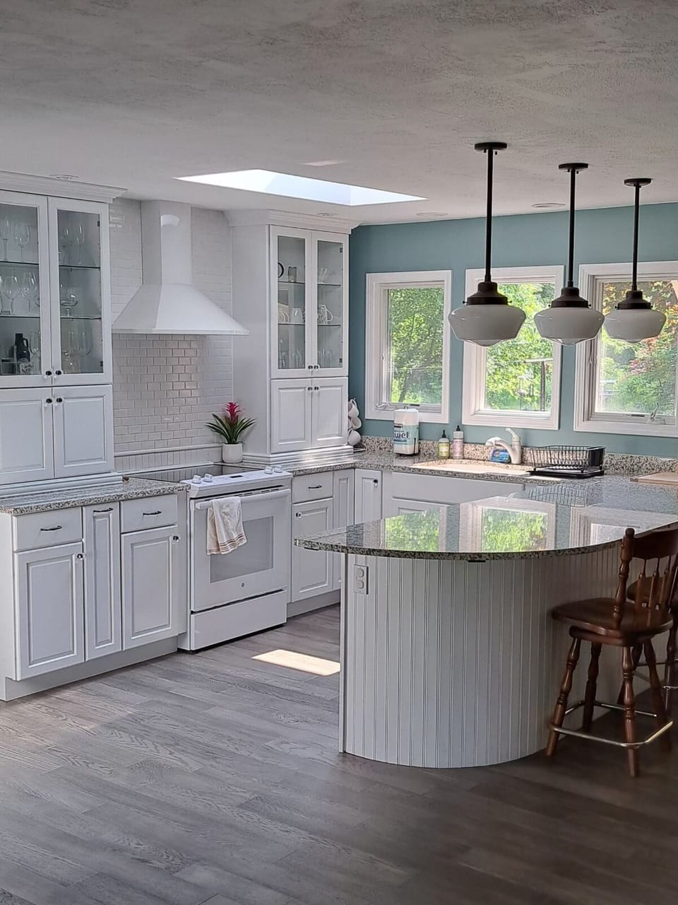 newly remodeled kitchen