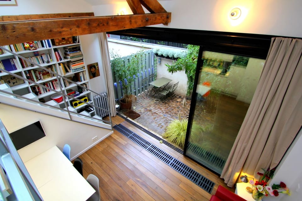 Architect's duplex loft in the heart of the Marais Apartment in Paris