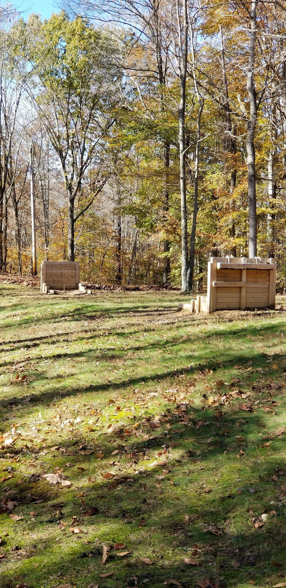 Horse shoe pits