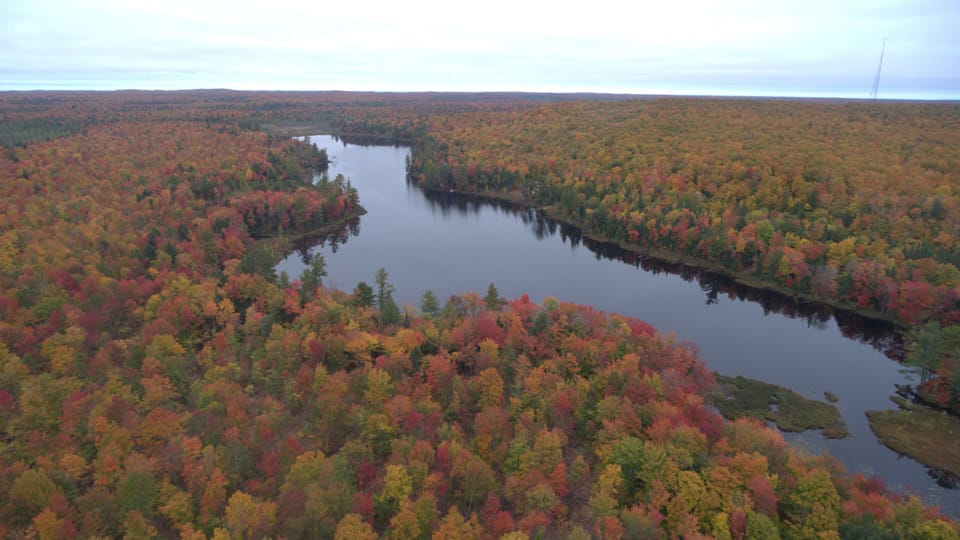 Beautiful Fall Colors around the lake