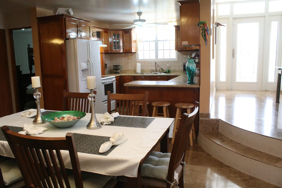 cook fine meals in our gourmet kitchen. We can even hire you a chef!!