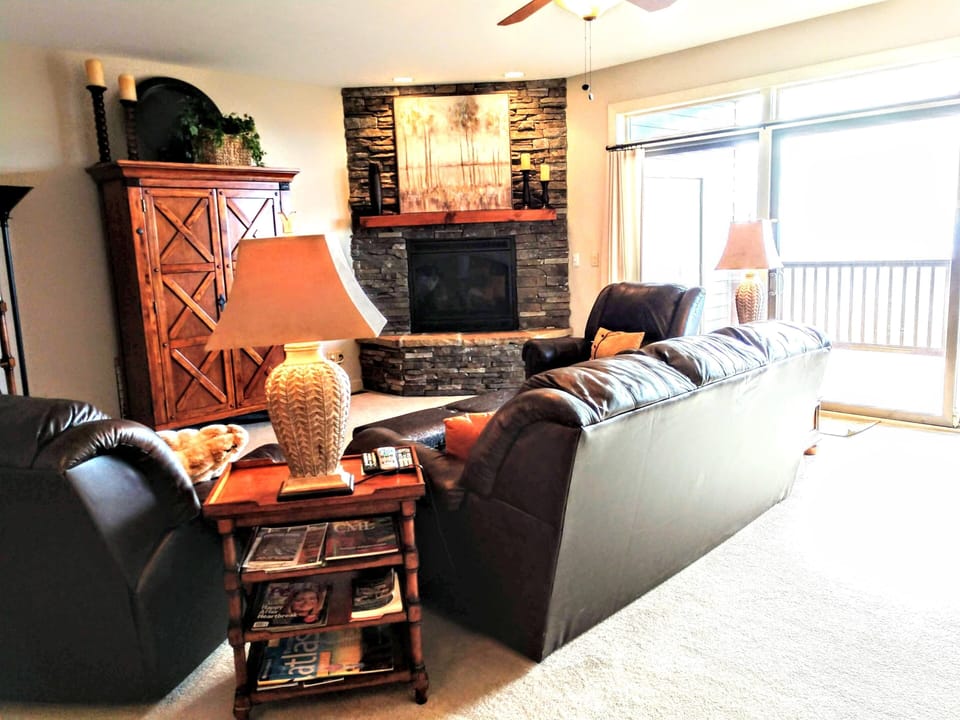 Comfortable Living with  pull out sofa 