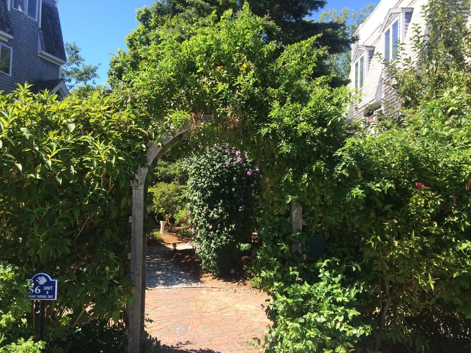 Garden Entry to Lilac Court