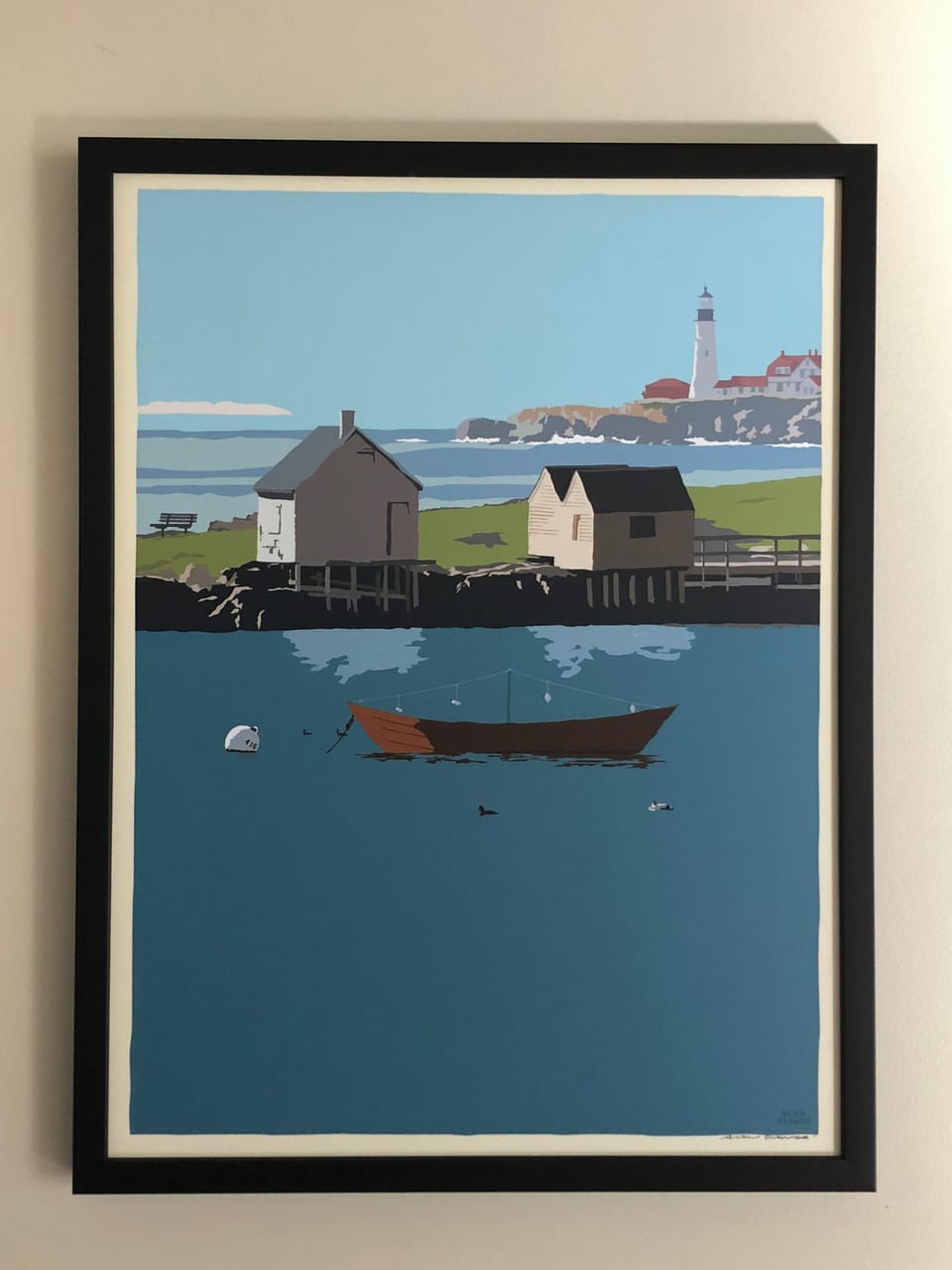 Artwork from one of our favorite Maine artists.