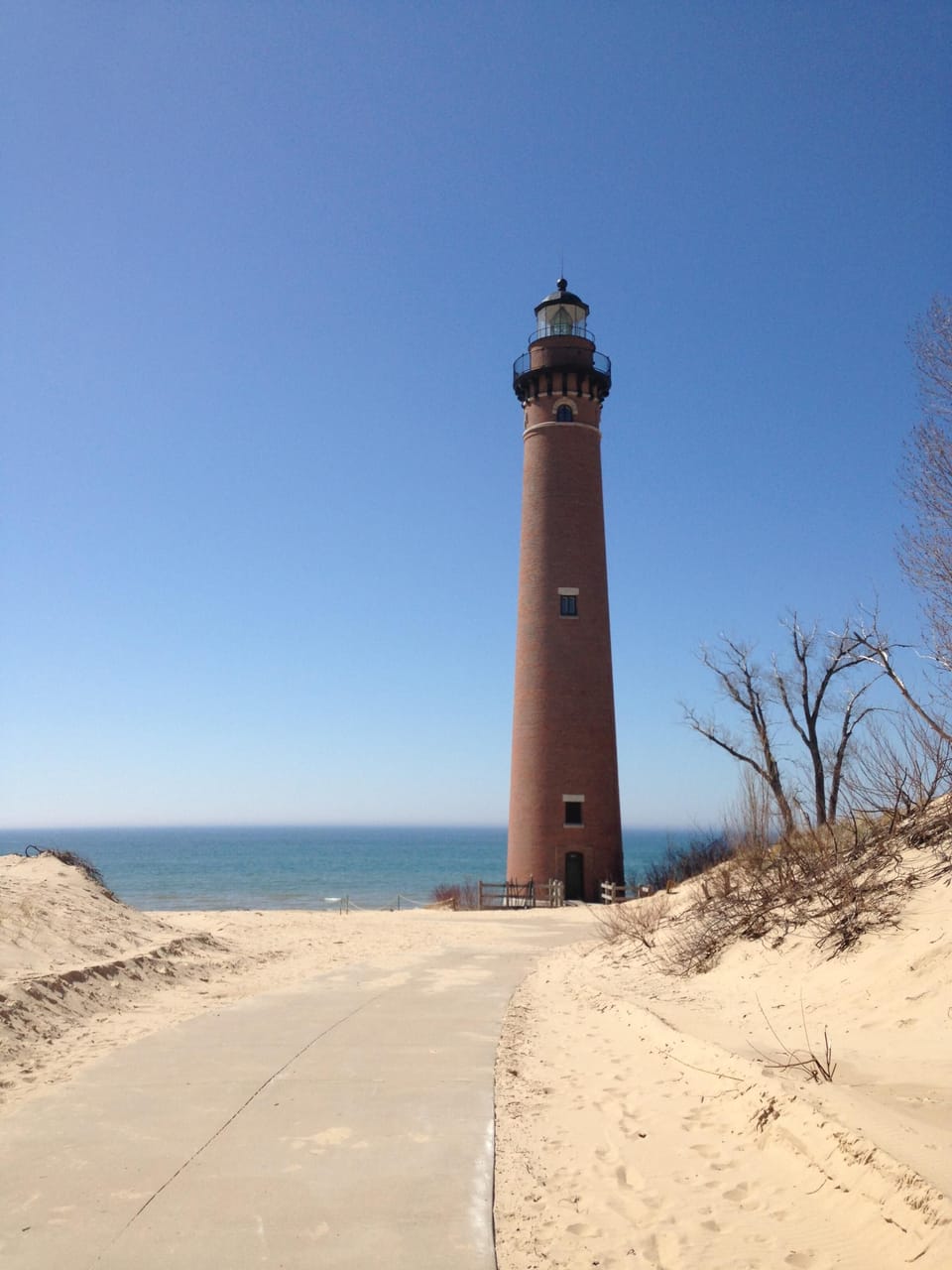 Minutes away from Lake Michigan beaches and Little Point Sable Light House