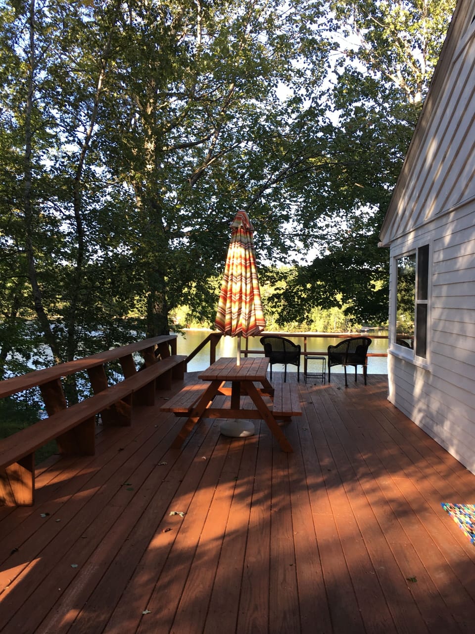 Large deck