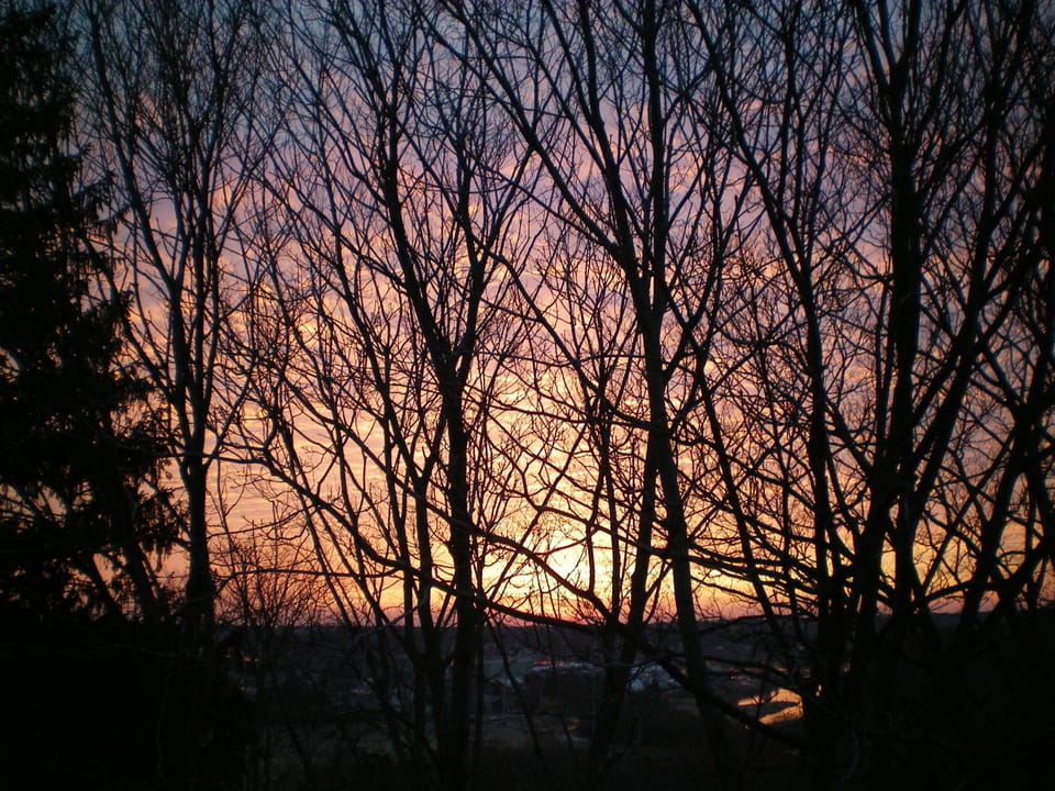 A winter sunrise...