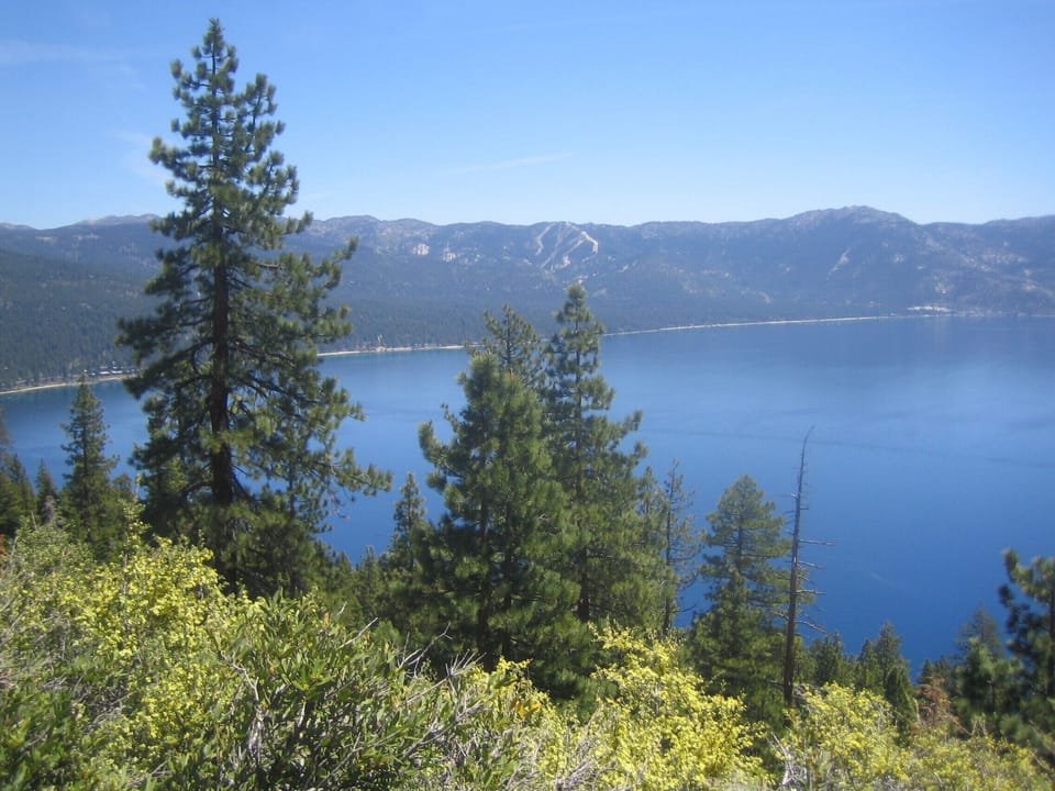 View from Stateline Casino hike