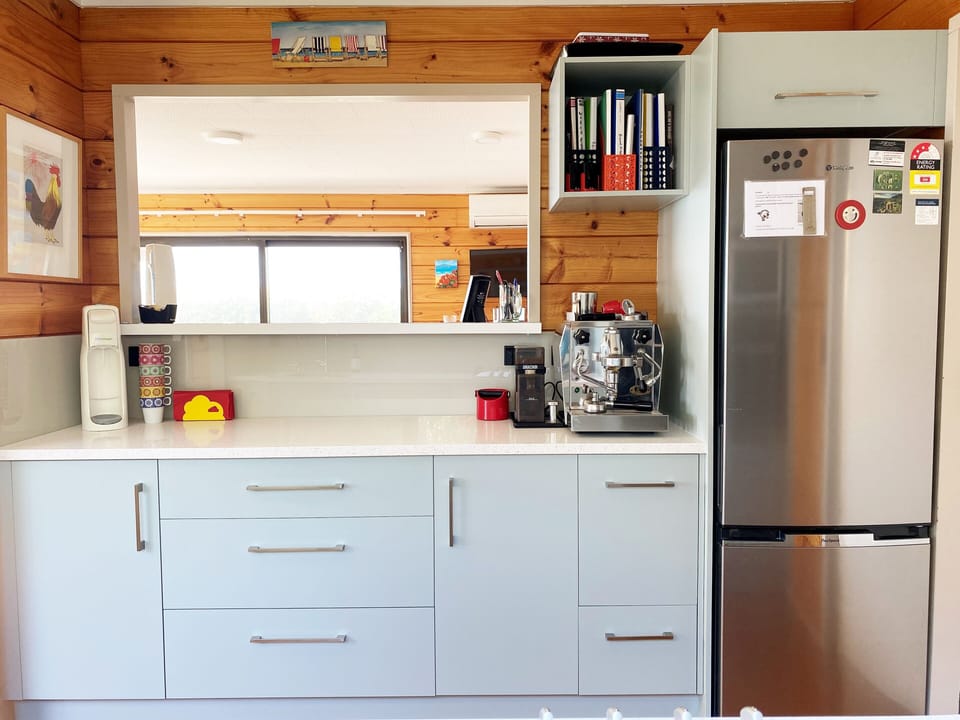 well equipped kitchen 