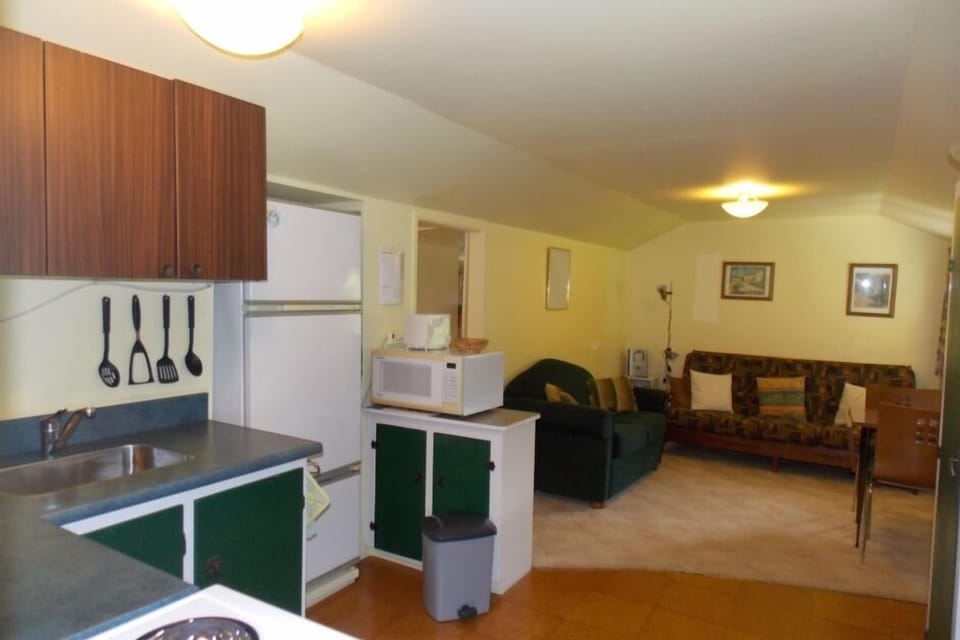 Kitchen to living area