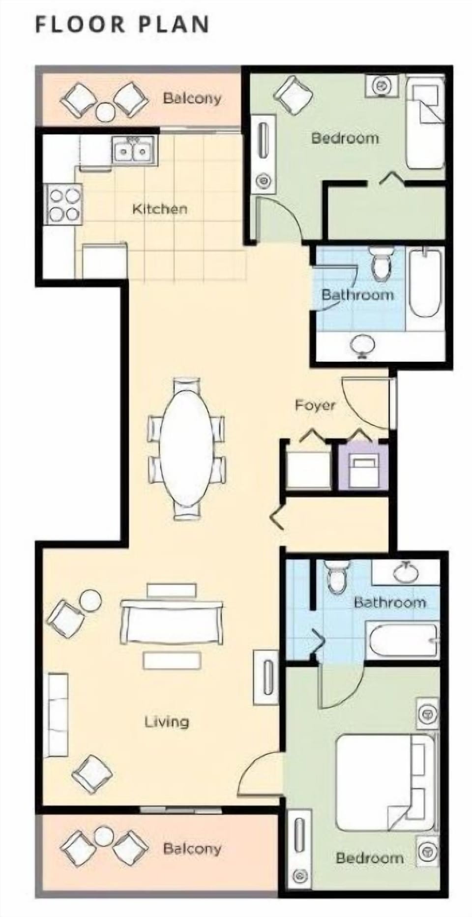 Layout of the unit.