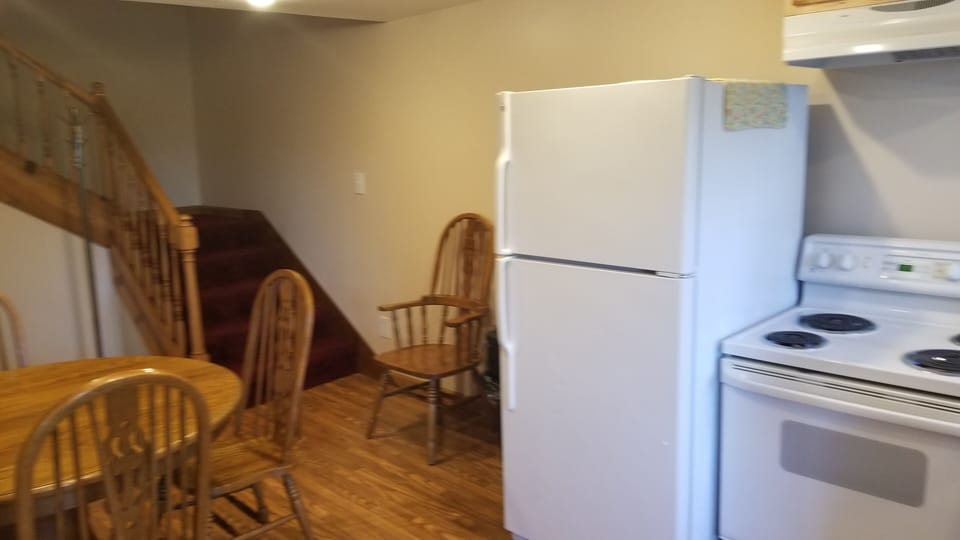 Fully stocked kitchen
