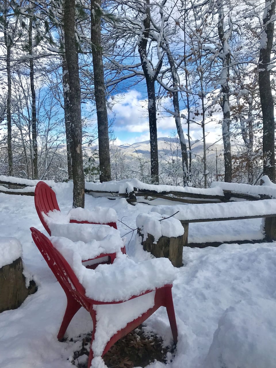 Snowy view ⛄️