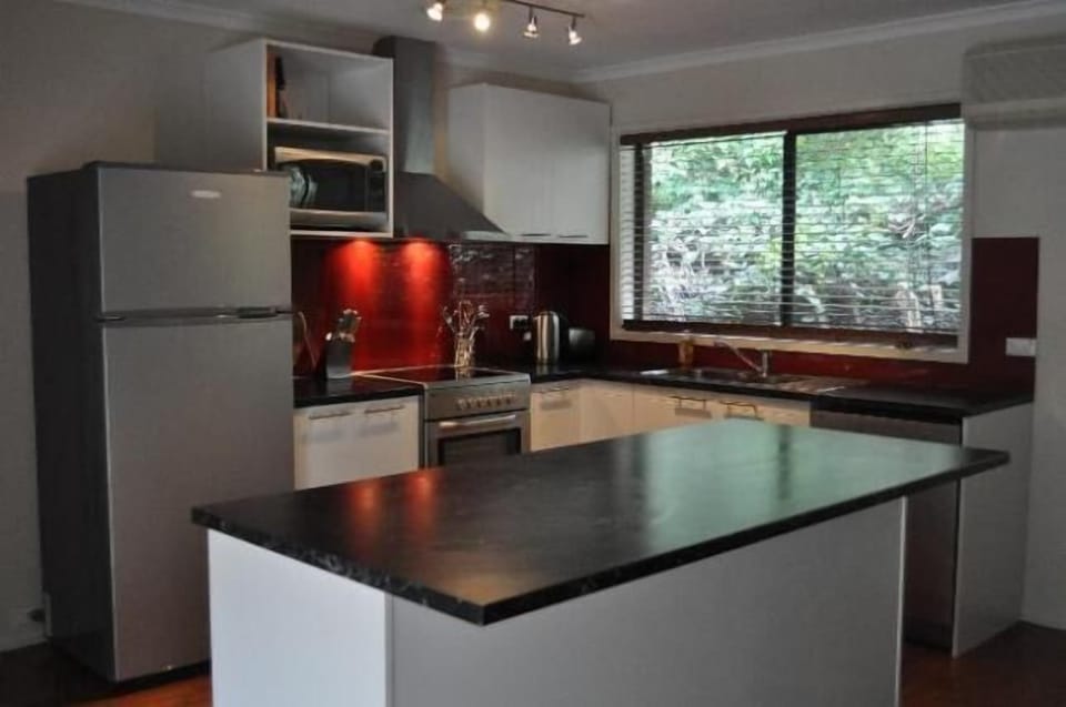 Open plan kitchen area