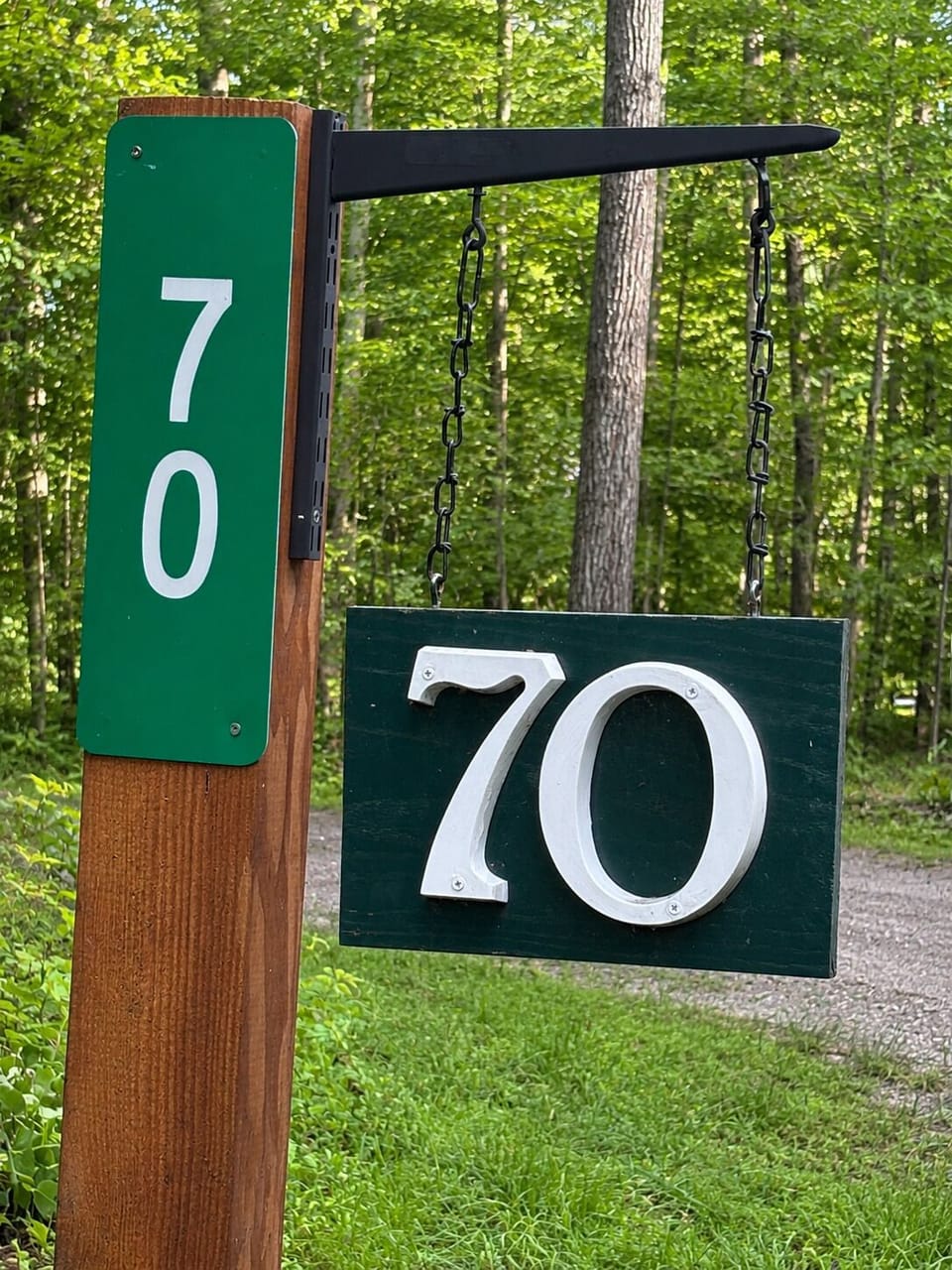 Driveway Entrance Marker