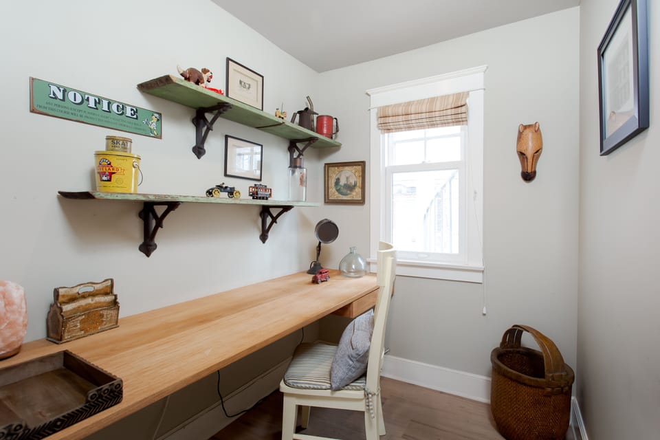 Private office in Master Suite with super fast WiFi