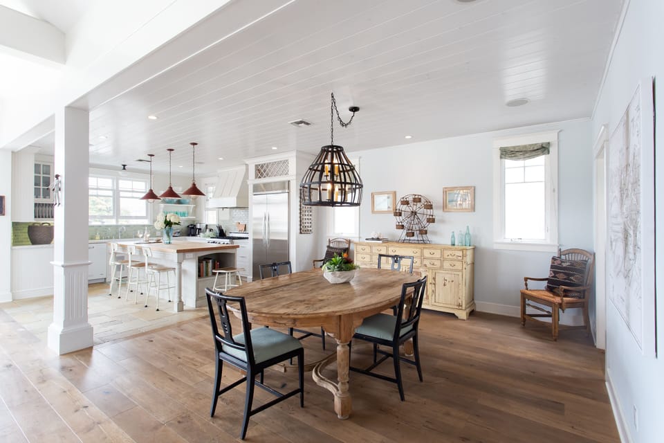 Plenty of dining space