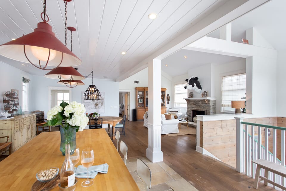 Second level open floor plan