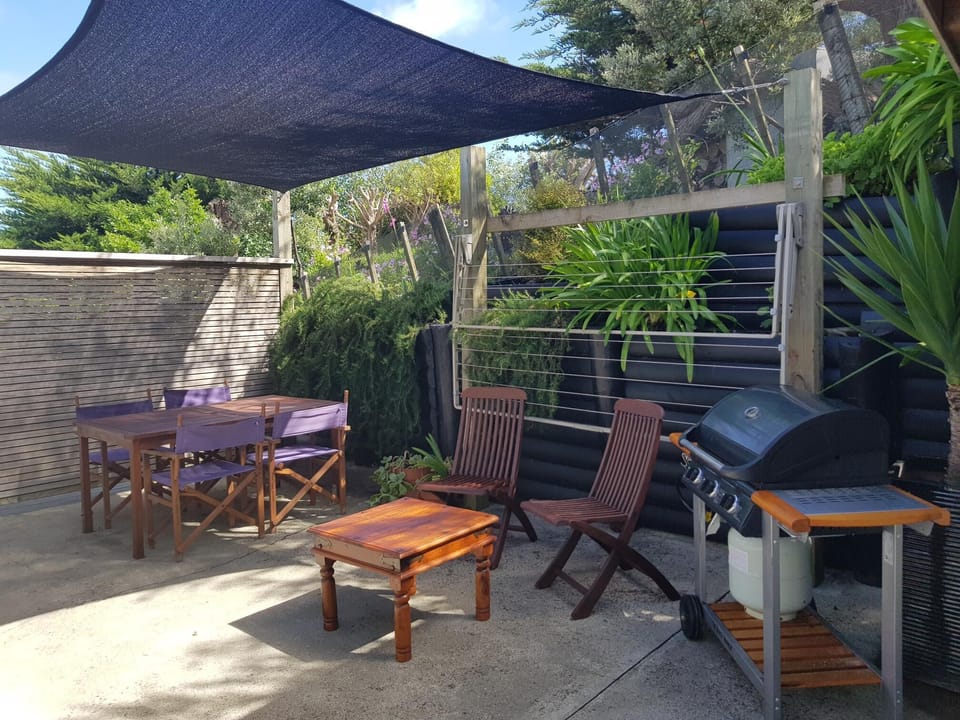 Outdoor BBQ Area