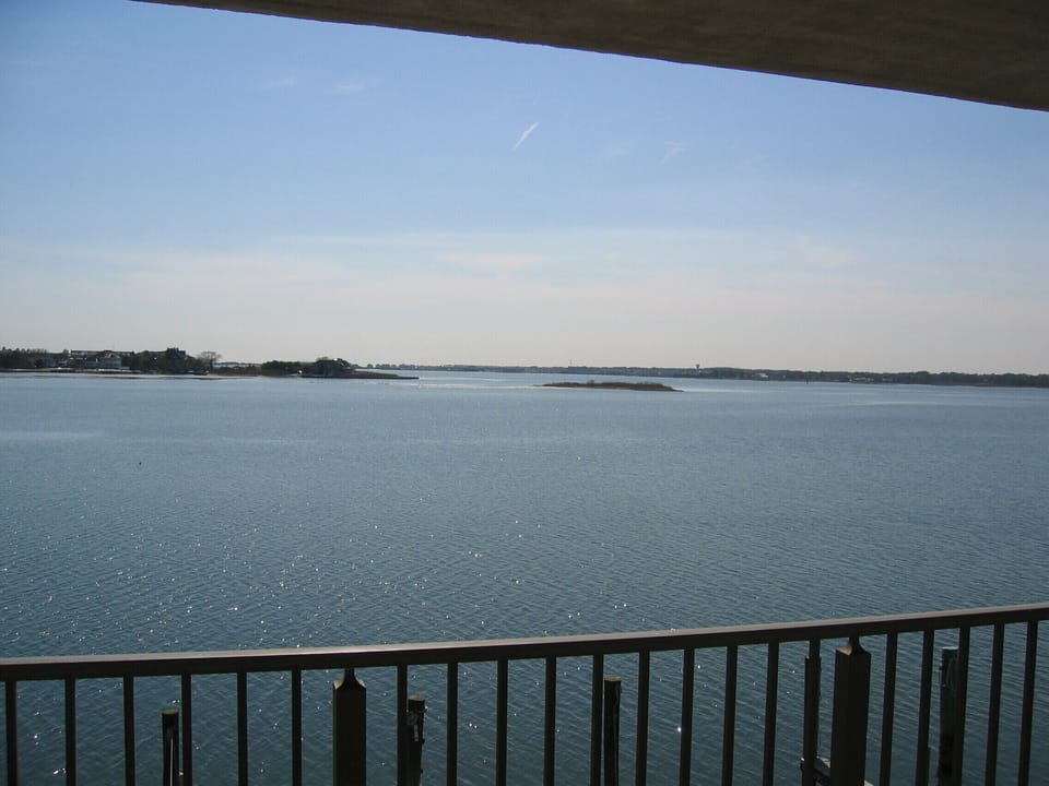 view from balcony