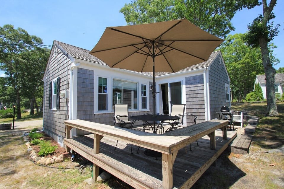 Rear of cottage