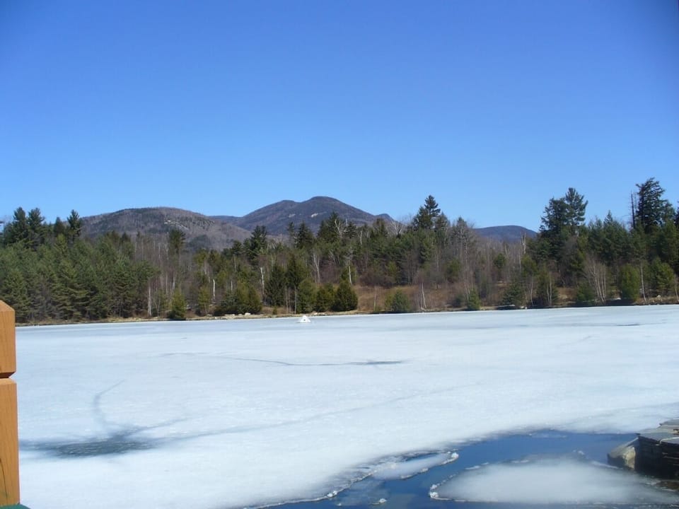 Lake view from clubhouse - swim/fish in summer