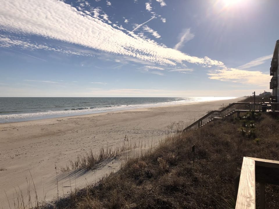 South View from Oceanfront Deck