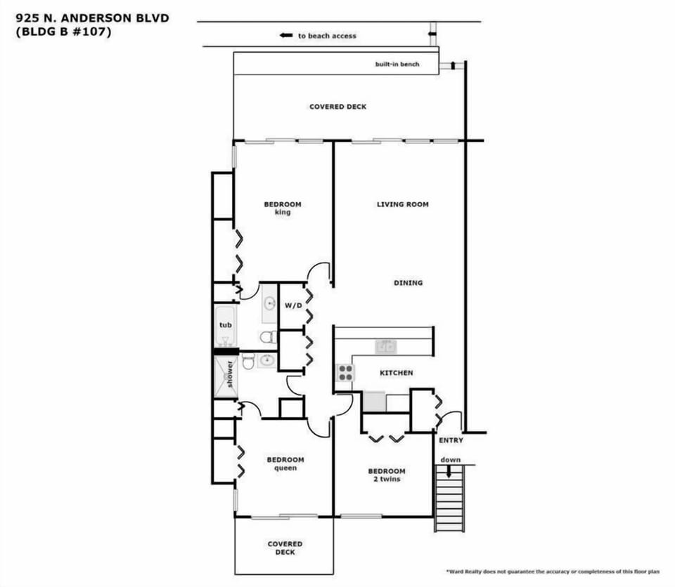 107 Beachtime Floor Plan