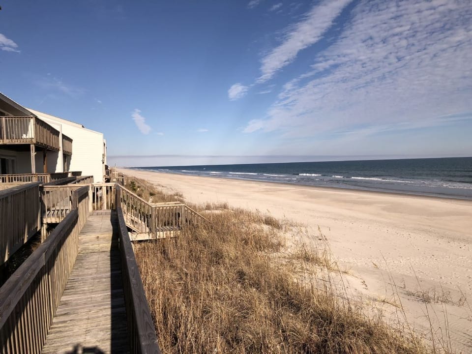 North View from Ocean Front Deck