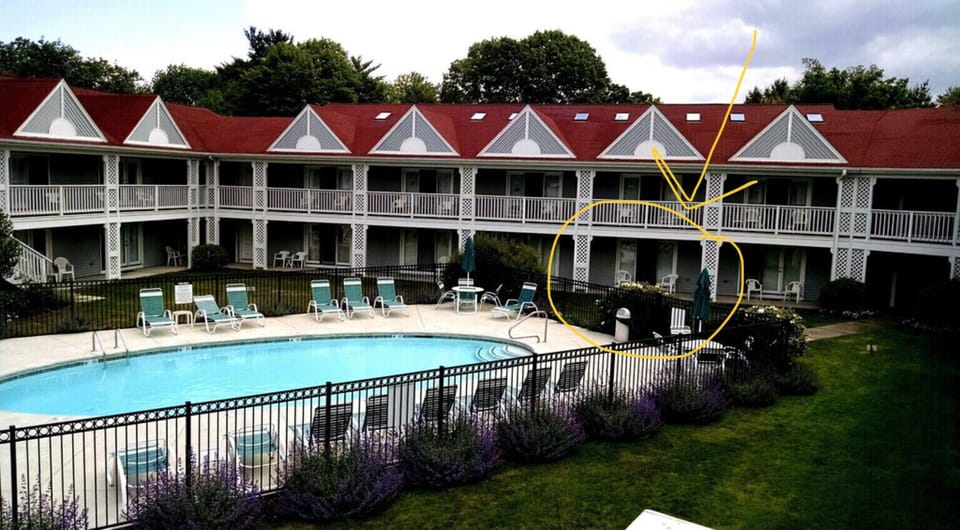 Bottom right, second condo in!  