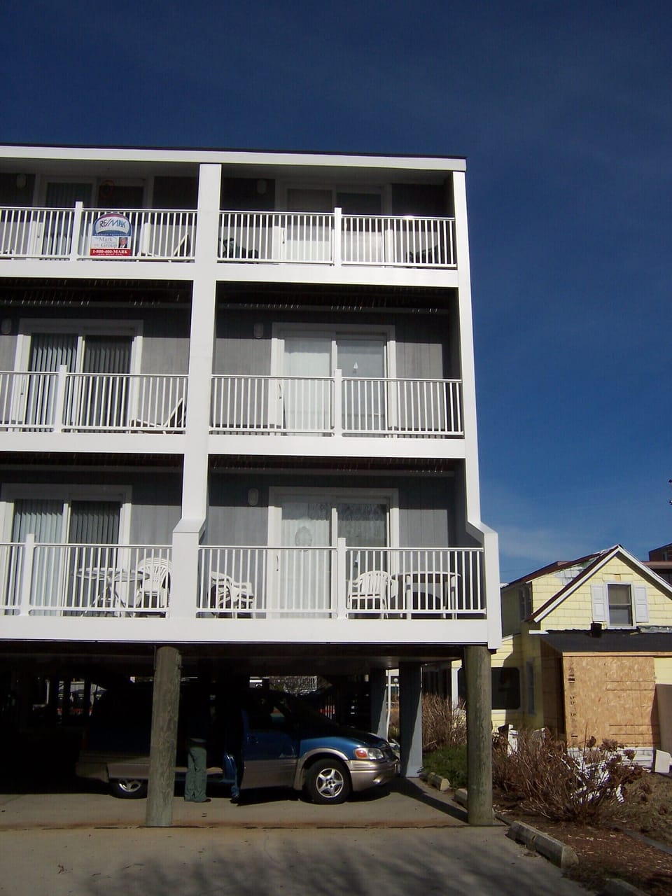 Unit on the right, three levels