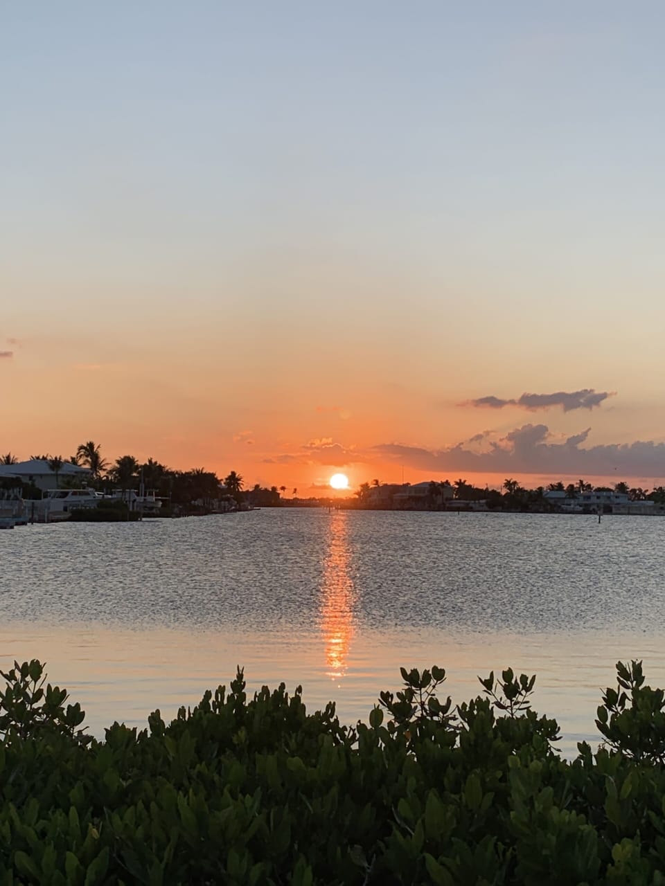 Walk along the Sadowski Causeway in KCB to take in a beautiful sunset