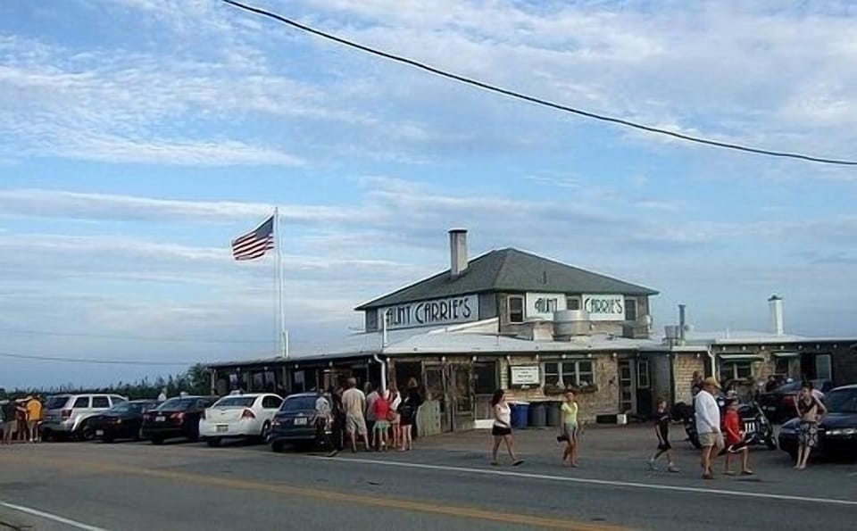 Aunt Carries seafood, as seen on "Diners, Drive ins, and Dives"