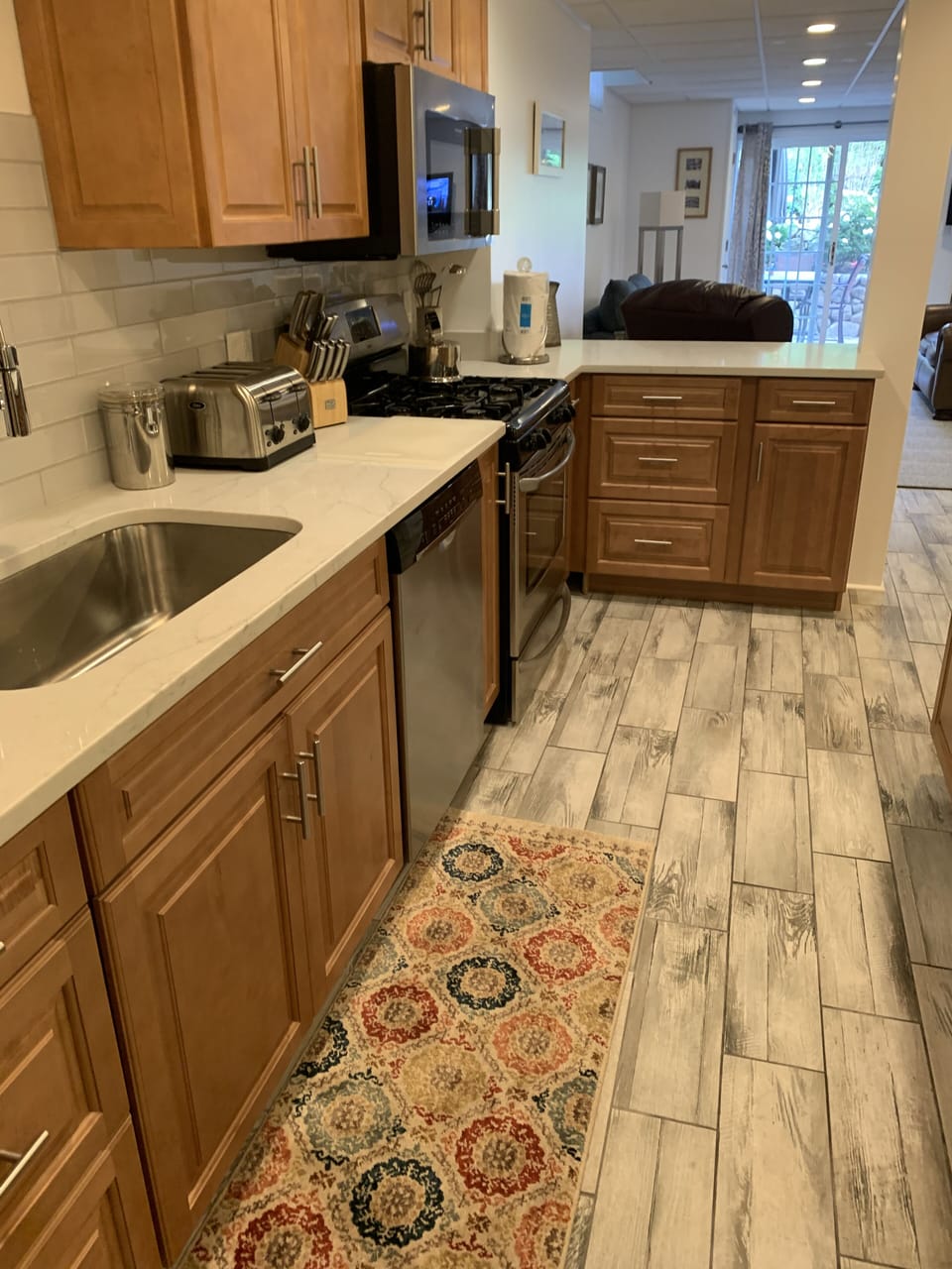 New floors through the property