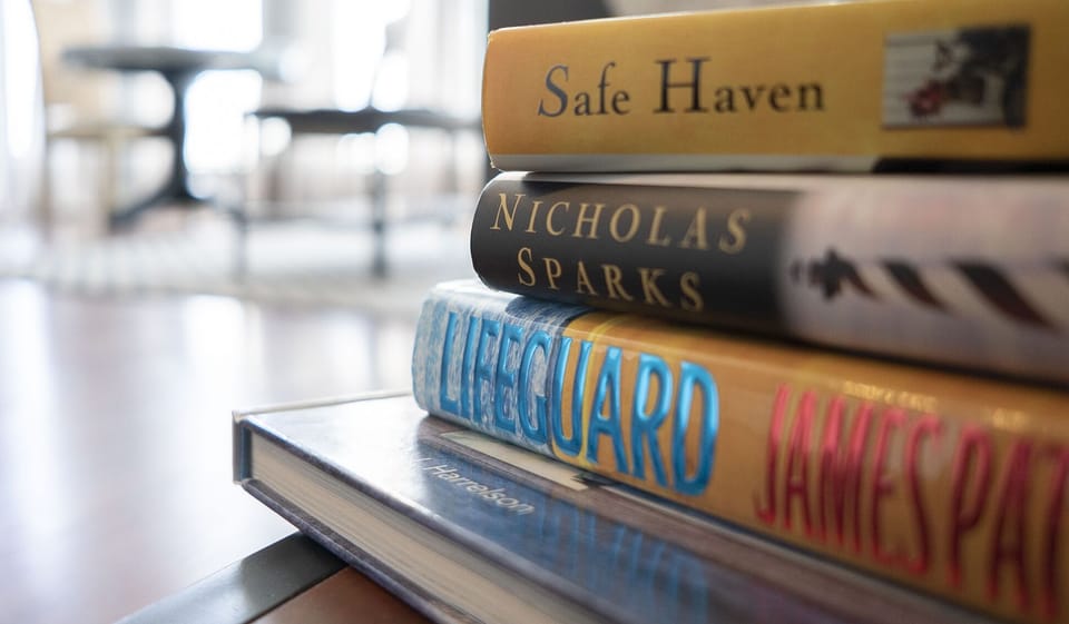 A selection of books for you to enjoy during your stay