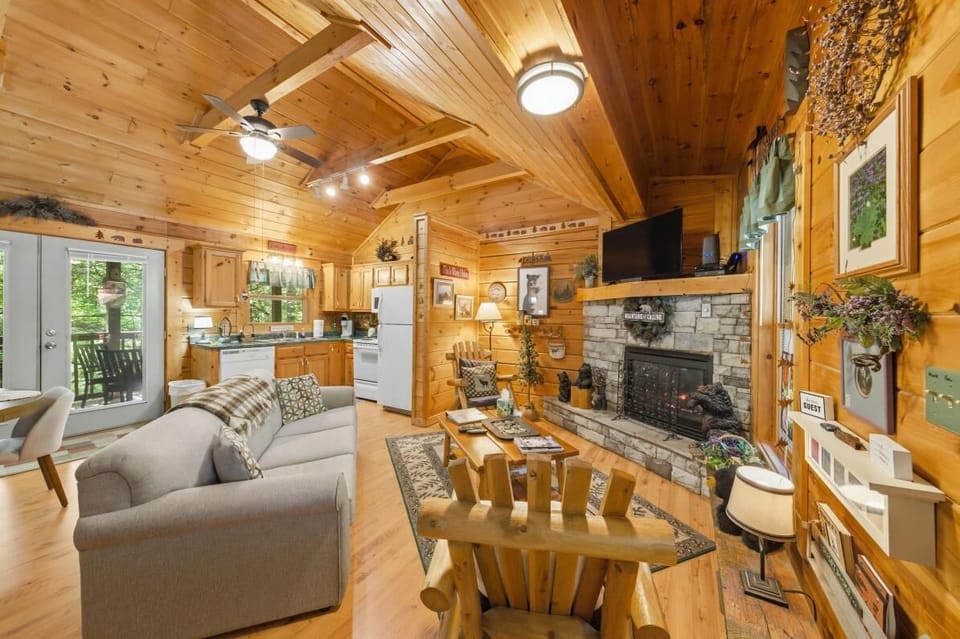 Living area - queen size sofa sleeper