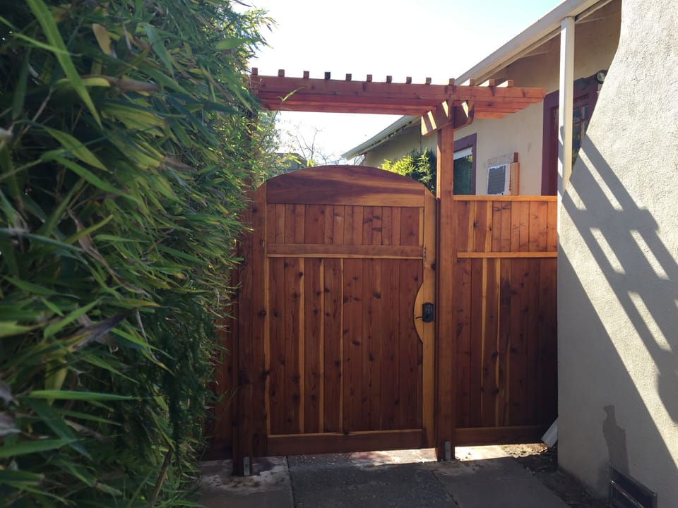 Gate to enter