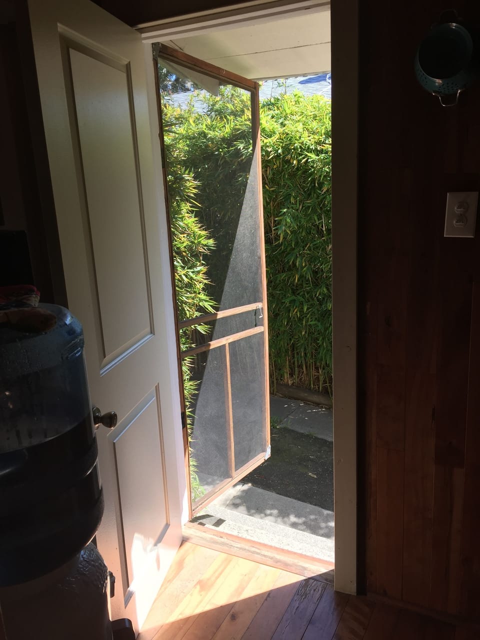 Private Entrance into your rental