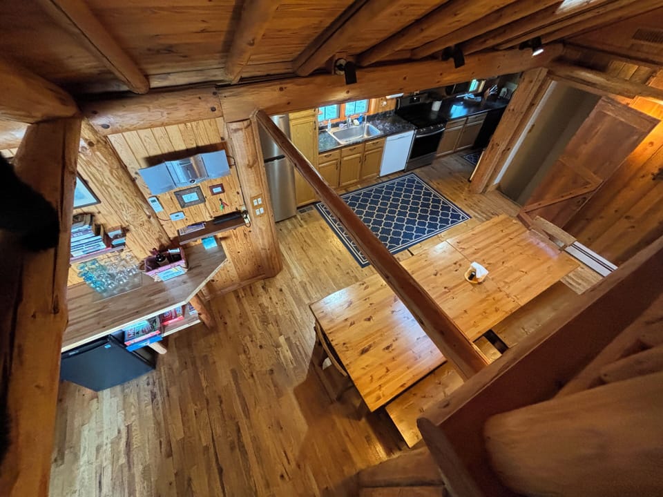 Kitchen from loft