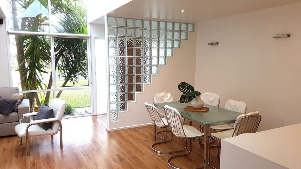 Inviting dining area for meals