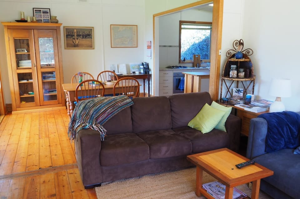 Relax in lounge and open plan living area