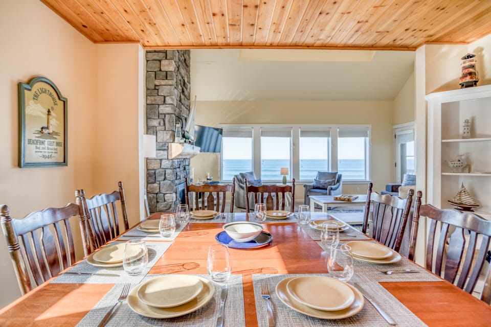Dining area with cutlery