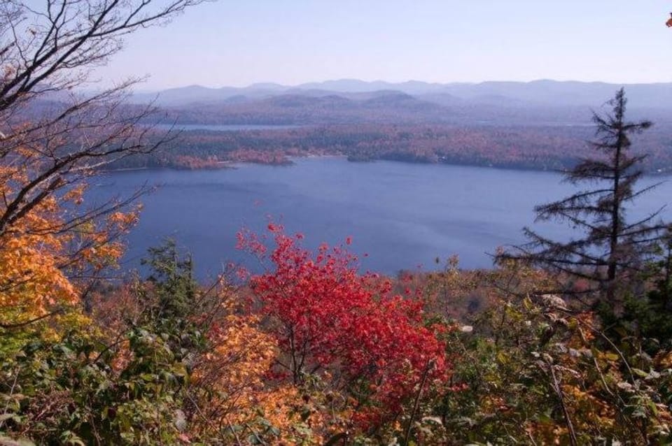 Local Hike - view of Lake Piseco