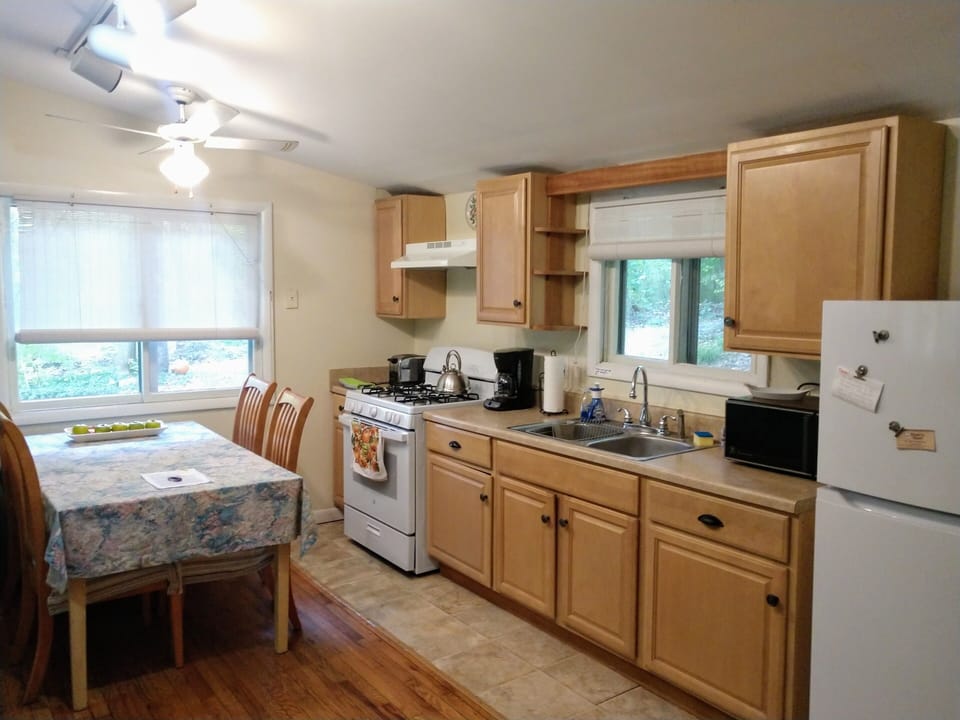 Kitchen, dining