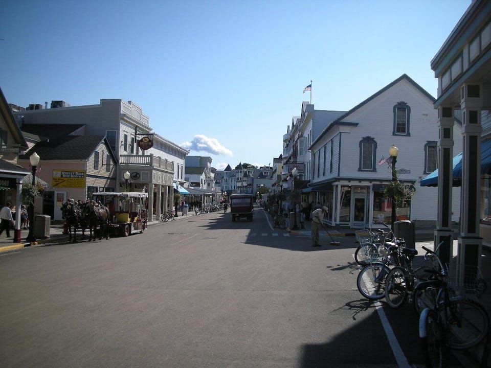 Mackinac Island Main Street