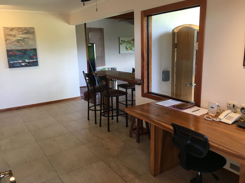 Office area on main level